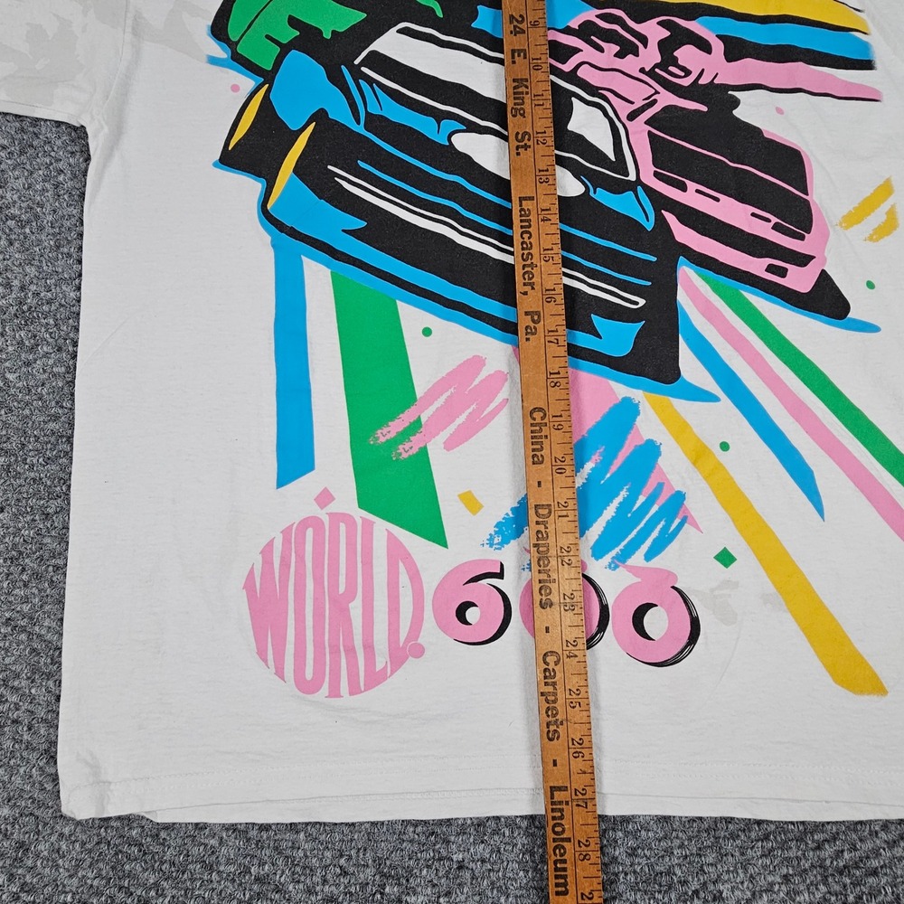 NASCAR Racing World 600 T-Shirt Colorful Graphic XL AOP - Picture 5 of 6